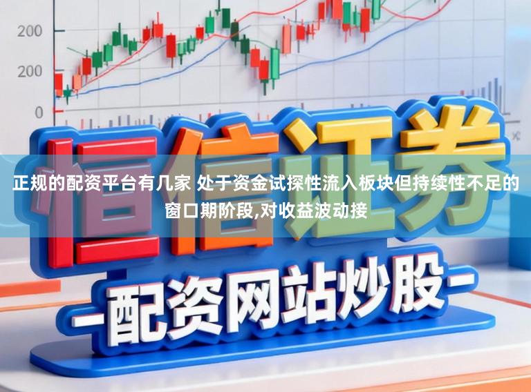 正规的配资平台有几家 处于资金试探性流入板块但持续性不足的窗口期阶段,对收益波动接