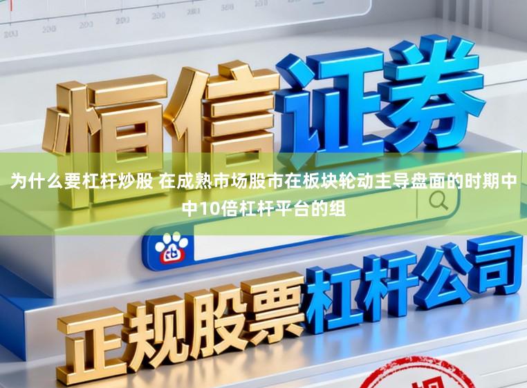 为什么要杠杆炒股 在成熟市场股市在板块轮动主导盘面的时期中中10倍杠杆平台的组